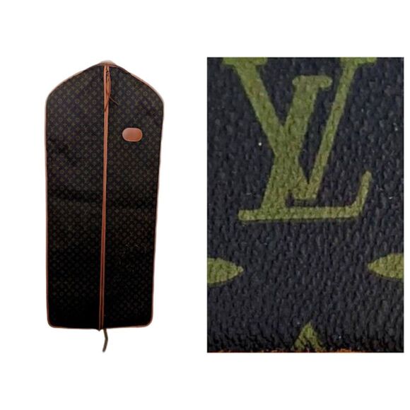 Other - Clothing Garment Monogram Suit Travel Zip Bag, Brown